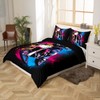 Loussiesd Dirt Bike Duvet Cover Set Single Size For Kids