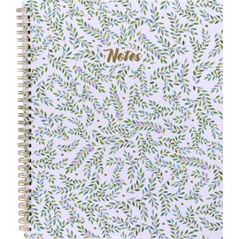 Hilroy Floral Notebook, SINGLE Notebook, 80 Ruled Sheets, 10 1/2 x 8 5/8 Inches, Assorted Design Will Vary (590038)