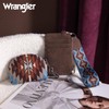 Wrangler Aztec Keychain Wristlet Wallets Western Dual Pouch Wristlet Credit