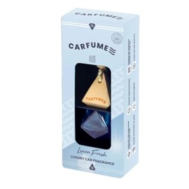 Carfume Collection - Limited Edition Car Air Fresheners, Variety of Inspired Scents, Long-Lasting Freshness (Comforting Fresh Linen)