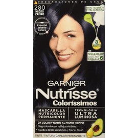 Garnier Nutrisse 13587 Tinte Negro Zafiro, Tono 280, 1 Pieza, Pack of 1