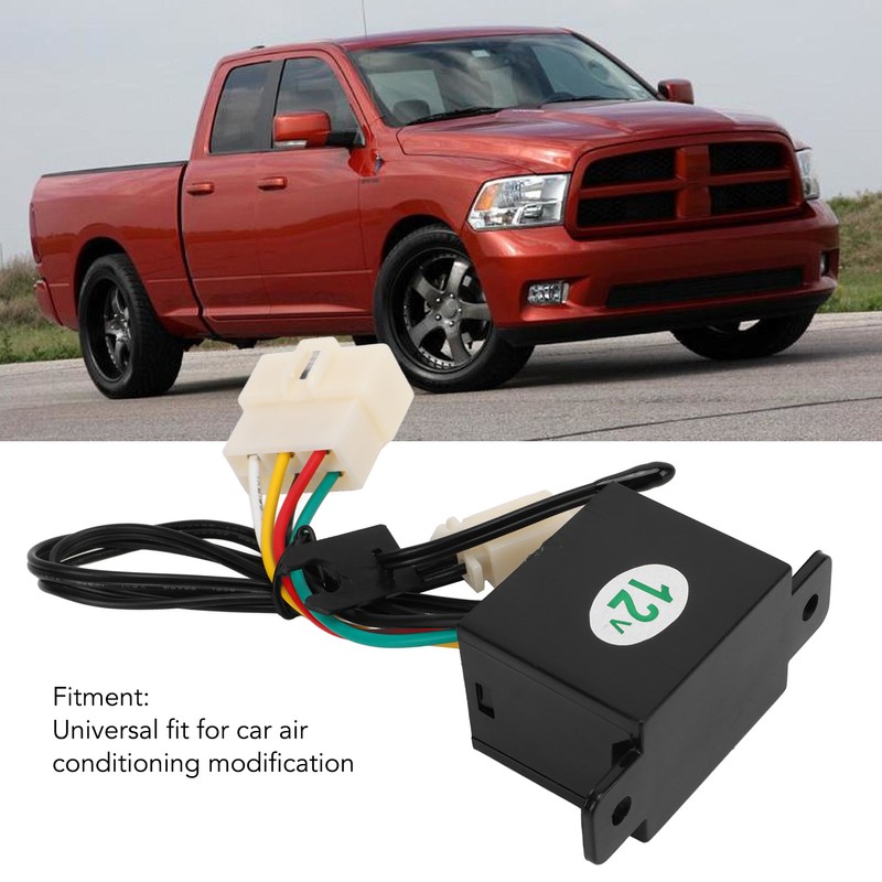 AC Temperature Control Switch DC12V Universal Fit Air Conditioner Evaporator