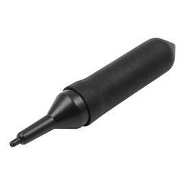 Ieron Black Rubber Vacuum Suction Pen with 4 Suction Heads for Capacitor Resistor Chip Toolbox