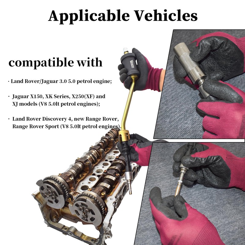 Fuel Injector Puller Remover and Injector Seal Install Tool, Fuel