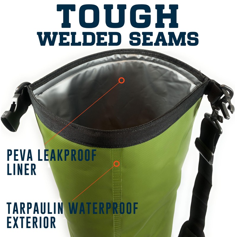 Enthusiast Gear 15L Camo Gray Floating Cooler Backpack - Leak