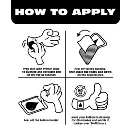 Inkbox Temporary Tattoos, Semi-Permanent Tattoo, One Premium Easy Long Lasting, Waterproof Temp Tattoo with For Now Ink - Lasts 1-2 Weeks, Tree Tattoo, Willow, 3 x 3 in