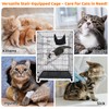 Homey Pet 50 Inch Cat Cages Indoor, Large 4-Tier Cat