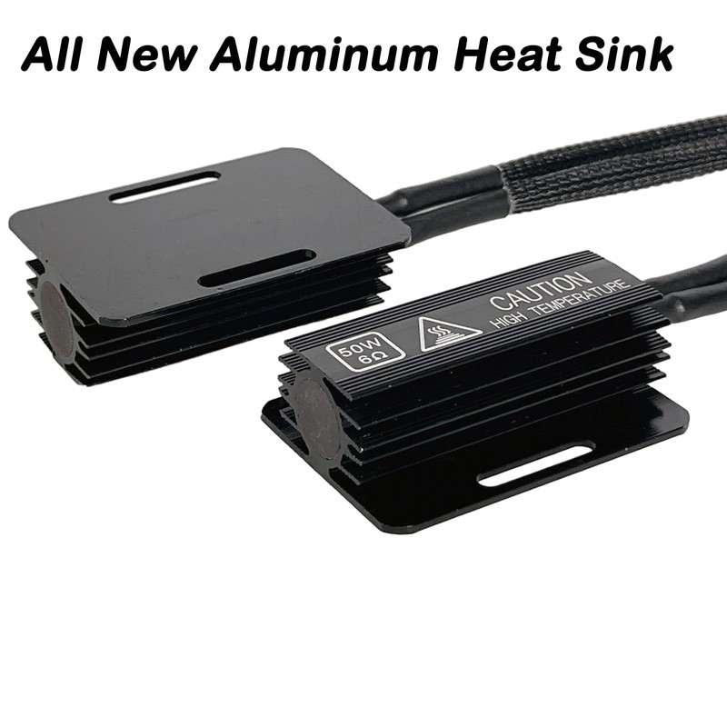 9005 9006 9145 LED Load Resistor Adapter 50W 6Ohm Upgraded