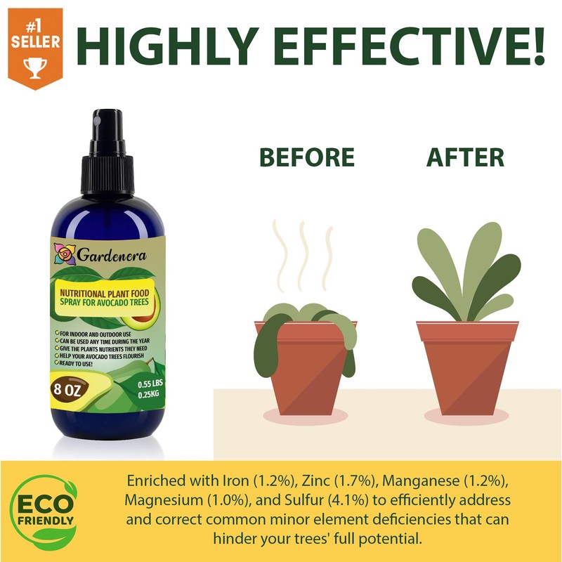 Gardenera Premium Nutritional Plant Food Spray for MANGO - Balanced