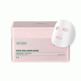 Cica Collagen Mask by Vt Cosmetics for Women - 30 Pc Mask