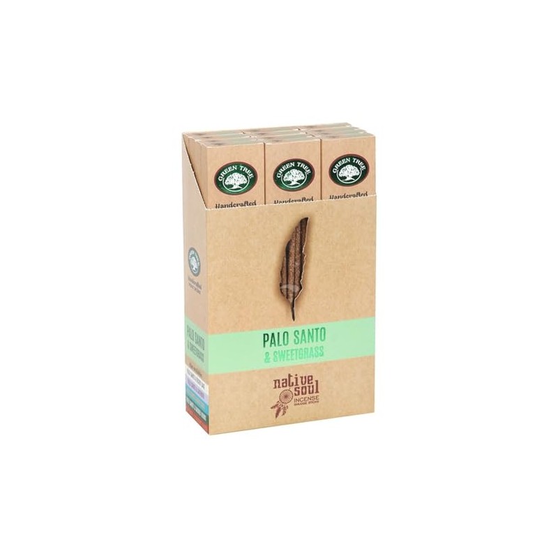 Incense Sticks Green Tree Native Soul Smudge "Palo Santo &