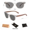 COCA TREE HD Polarized Wood Sunglasses for Men and Women