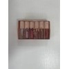 AWCCXMYM 6PCS Nude Lip Gloss Set Shine Glossy Plumping Clear