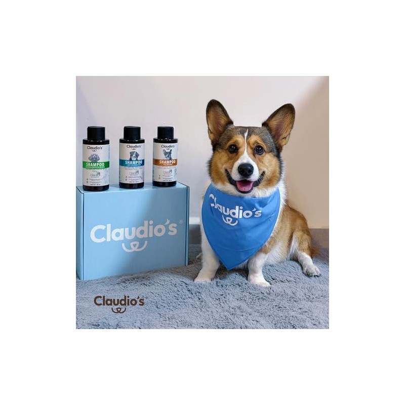 Shampoo Claudio's para Perros - Limpieza Profunda. 500 ml