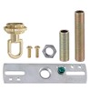 B&P Lamp® Solid Brass Canopy Kit, 5 1/4" Dia.