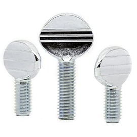 M10 (10mm x 50mm) Thumb Screws Wing Bolts Carbon Steel AN264 (Pack of 10)