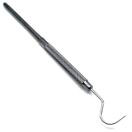 Explorer 23 Shepherds Hook Dental Probe Diagnostic Periodontal Examination Stainless Steel Instruments
