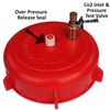 BALLIIHOO 4 Inch Co2 Pressure Barrel Control Cap - with