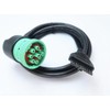 HLND Green 9-Pin J1939 to 10-Pin Cable for PT30 ELD