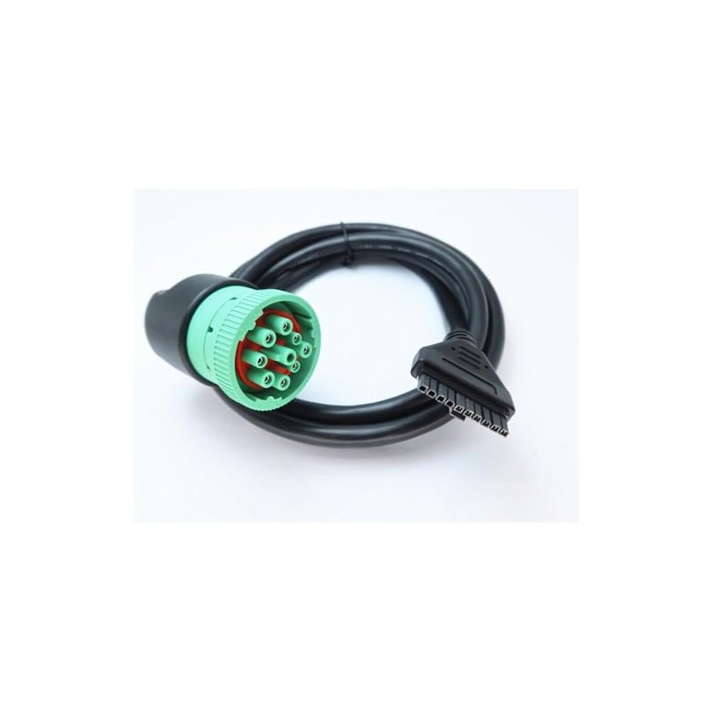 HLND Green 9-Pin J1939 to 10-Pin Cable for PT30 ELD