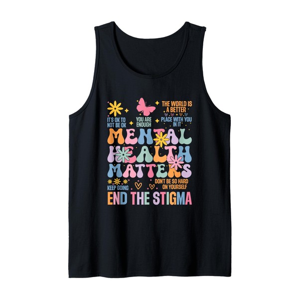 End The Stigma Mental Health Matters Tank Top