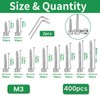 Zmbroll M3 Socket Head Cap Self Tapping Screw Silver Grade