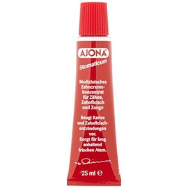 Dr. Rudolf Dear successors Ajona Stomaticum medical toothpaste concentrate, pack of 4 (4 x 25 ml)