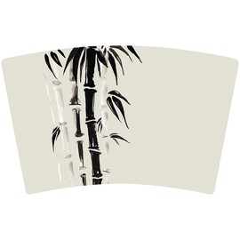 Mugzie 16 Ounce Stainless Steel Cocktail Shaker/Martini Shaker with Wetsuit Cover - Bamboo