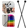MEXRUMI Pack of 4 Xylophone Accessories, Soft Rubber Head and
