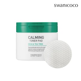 Swanicoco (Hyundai Hmall) Swanicoco Cica & Tea Tree Calming Toner Pads 130g (60 Sheets)