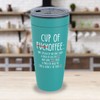 Coffee Lovers Mint Edition Viking Tumbler 20oz - cup of