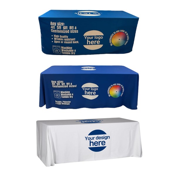 Personalized Customized with Logo Table Cloth 4FT 6 FT 8
