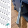 MONOID Drawer Edge Protector, Slip-On Clear Table Corners Guards, Door