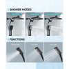 Rain Shower Head with Handheld Spray Combo Set, Adjustable 12"