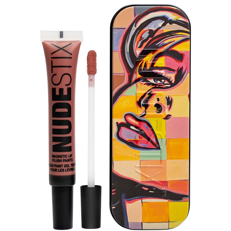 NUDESTIX Magnetic Lip Plush Paints 10ml (Various Shades), Sweet Sangria
