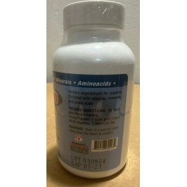 INTERFARMA PIGEON TABS MINERALS & AMINOACIDS - PALOMAS AMINÁCIDOS MULTIVITAMINS LIVER