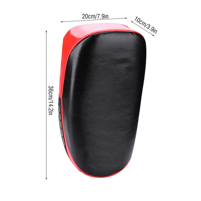 Muay Thai Boxing Kicking Curve Pad Hand Feet Target Punching