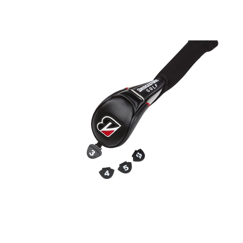 Bridgestone HC2501 BK 2025 Model Tour Series Head Cover (Sock