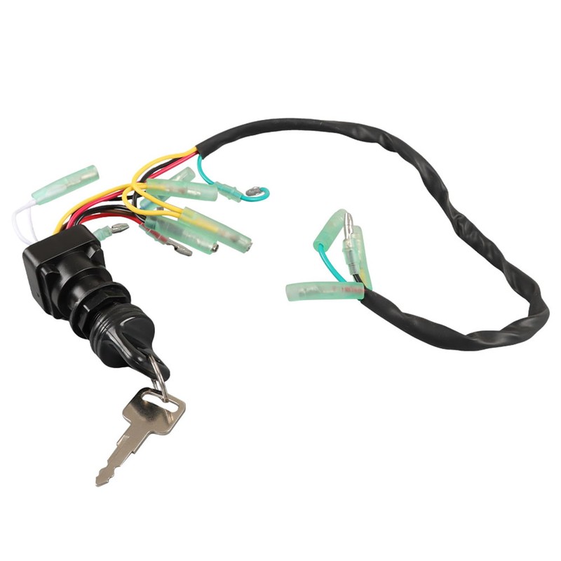 ANTUKO 703-82510-43-00 Ignition Main Key Switch Set Replacement for Outboard