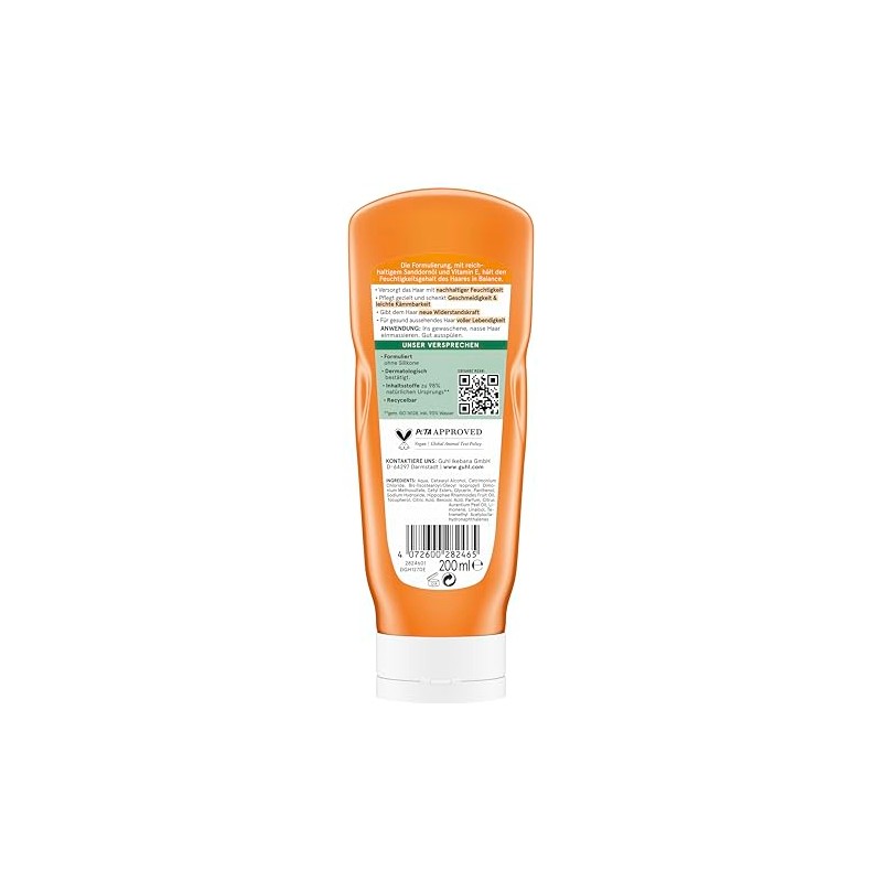 Guhl Moisturising Conditioner – Volume: 200 ml – Hair Type: