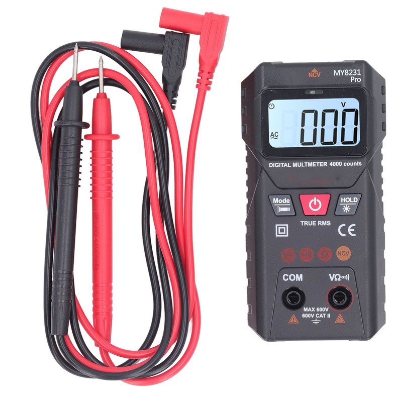 Smart Digital Multimeter 4000 Counts Automatic Identification Anti Burning Ohm