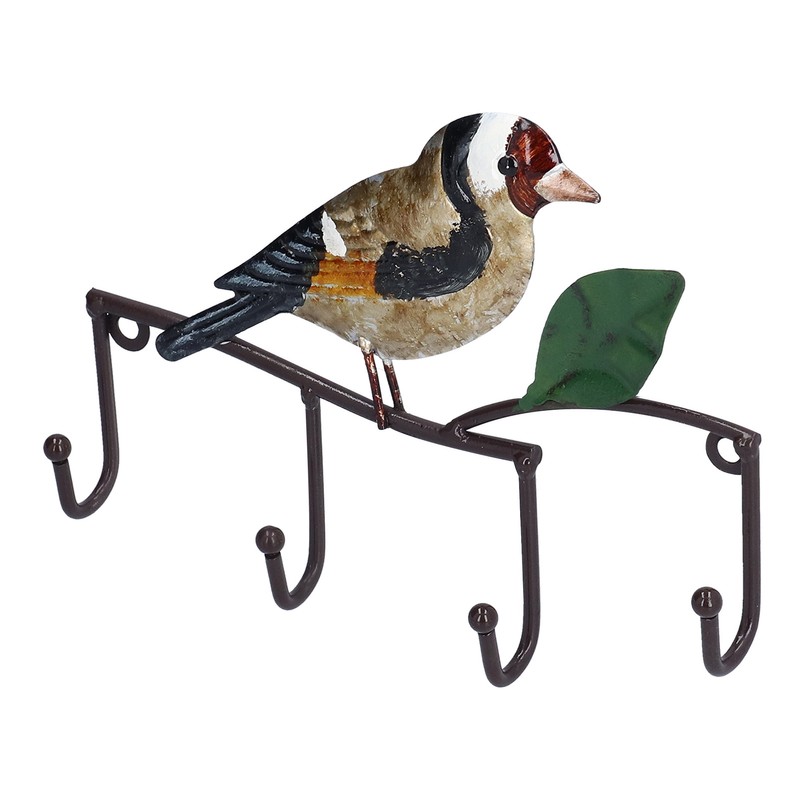 Key Hook Iron Bird Wall Hook Key Hanger Door Coat