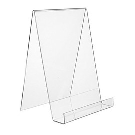 DIN A4 Bookend / Book Stand / Goods Support / Goods Carrier Made of Acrylic