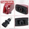 5PCS Rear Cab Roof Marker Lights for 2014-2023 RAM Promaster
