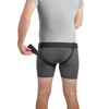 Movibrace Inguinal Groin Hernia Belt Black (Double, Medium)