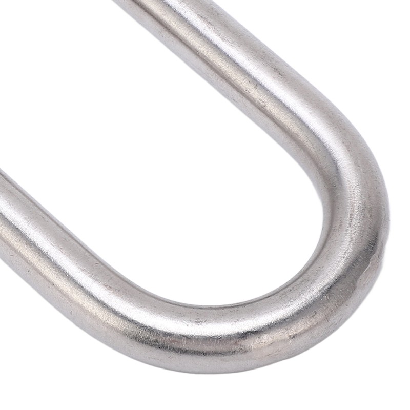 12x130mm Marine Bow Stern Eye U Bolt with Adjustable Screw