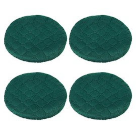 PATIKIL Stool Covers Round, 4 Pack Elastic Bar Stool Covers Washable Stool Cushion Slipcover Stretchy Bar Chair Seat Cover for 10-13 Inch Chair, Green