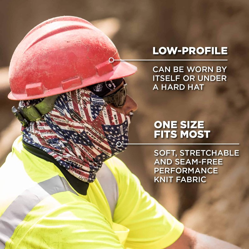 Ergodyne Chill Its 6485 Neck Gaiter, Multiple Ways to Wear