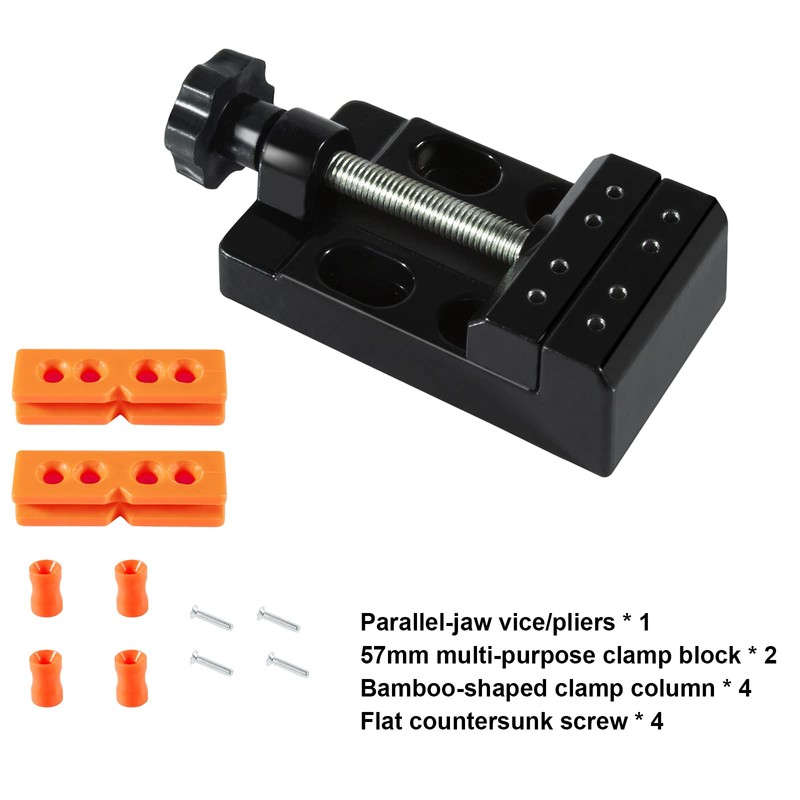 Comius Sharp Universal 57 mm Mini Flat Clamp Table Jaw