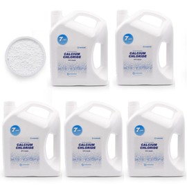 Wisesorb Calcium Chloride Desiccant, 35 LBS Dehumidifier Moisture Absorbers, 5 Pack of 7